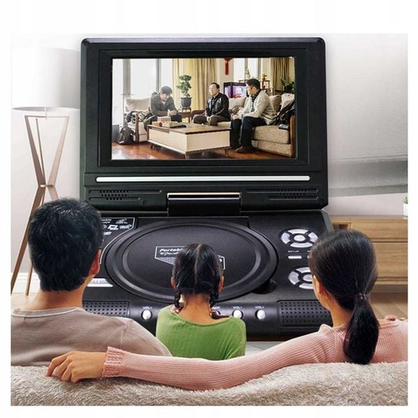 Odtwarzacz DVD Samochodowy Przenośny 7.8" zdjęcie 4