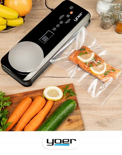 Zgrzewarka próżniowa Pakowarka żywności Yoer AUTOMATYCZNA +Pojemniki +WAGA zdjęcie 9