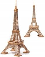 LITTLE STORY Drewniane POLSKIE Puzzle Model 3D Wieża Eiffla