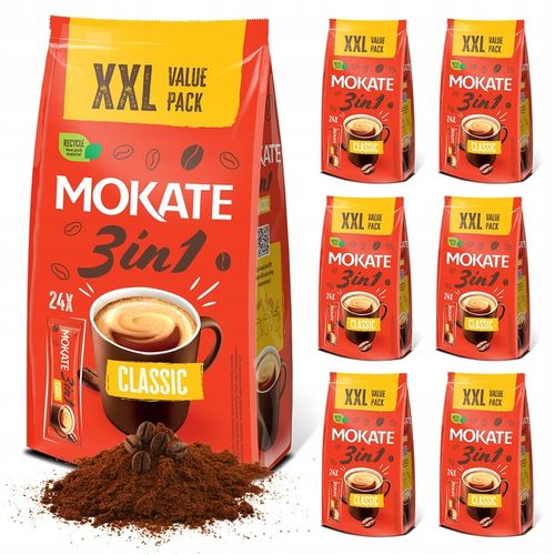 Napój kawowy Mokate 3w1 Classic 24 saszetki na Arena.pl