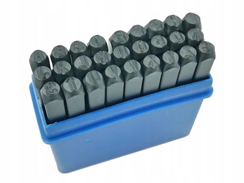 NUMERATOR NUMERATORY ZNACZNIKI LITERY + CYFRY 8MM na Arena.pl