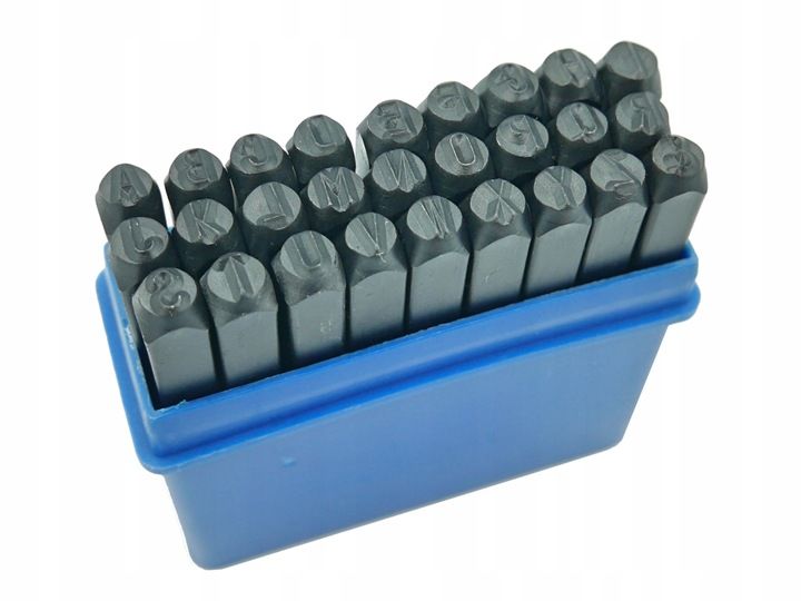 NUMERATOR NUMERATORY ZNACZNIKI LITERY + CYFRY 8MM zdjęcie 6