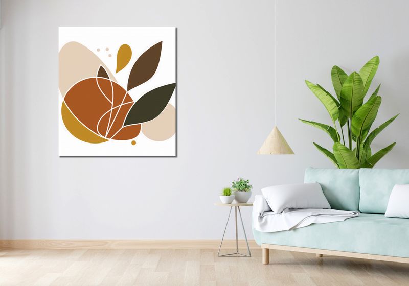 Obraz 90x100cm Organiczna Kasacja zdjęcie 2