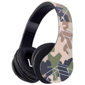 słuchawki dla dzieci powerlocus kids camouflage bezprzewodowe bluetooth