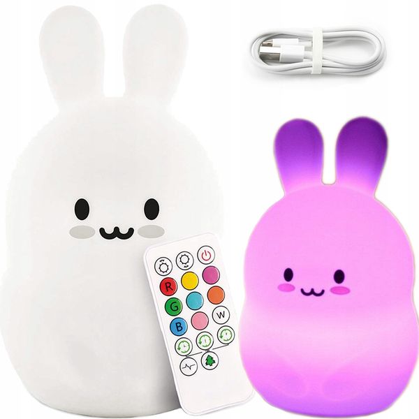 Lampka nocna Renew Force biały zdjęcie 1