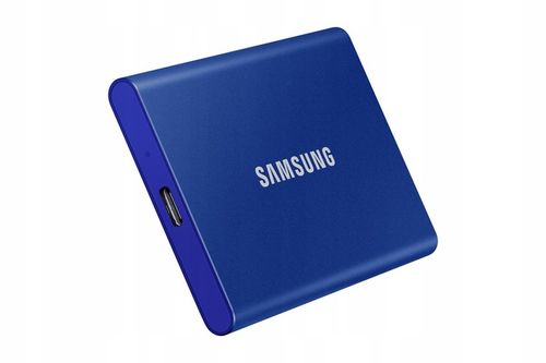 Dysk zewnętrzny Samsung SSD T7 Portable 1TB MU-PC1T0H/WW niebieski na Arena.pl
