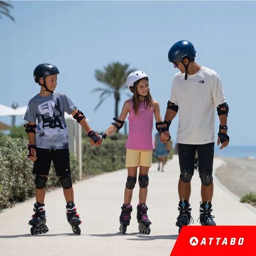 Łyżworolki dziecięce ATTABO 2w1 rolki i łyżwy Kylo L (38-41) Regulowane na Arena.pl