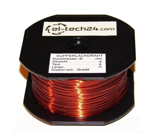 DRUT NAWOJOWY miedziany DN2E - 1mm - 500g - 70m na Arena.pl