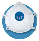 półmaska filtrująca x100v/x110v ffp1 nr d z zaworkiem - t-9910 z-17v