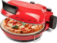 Piec do pizzy Girmi FP5002 1800W Regulacja temperatury Czerwony