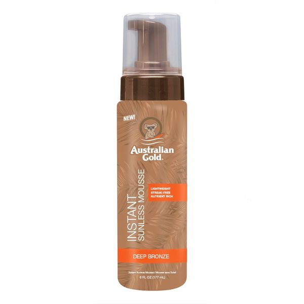Australian Gold Instant Sunless Mousse Samoopalacz W Piance 177ml zdjęcie 1
