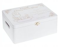 Prezent pamiątka na KOMUNIE biblia Pudełko Prezentowe z dedykacją GRAWER