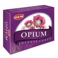 kadzidełka zapachowe hem stożki opium 10 szt