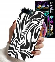 ETUI DO IPHONE 7+ 8+ plus - ABSTRAKCJA ZEBRA MODNE WZORY DLA KOBIET +SZKŁO
