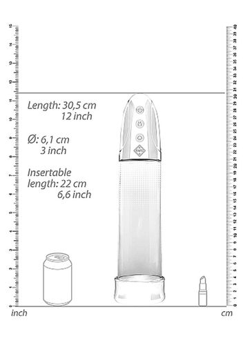 automatic rechargeable luv pump - transparent na Arena.pl
