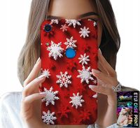 ETUI DO HUAWEI Y6S - PŁATKI ŚNIEGU, ŚNIEG, GWIAZDKI, ŚWIĘTA