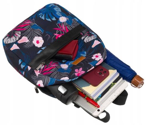 wzorzysty, miejski plecak damski - rovicky na Arena.pl