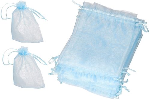 WORECZKI Z ORGANZY 25SZT 7,5X10CM KOMUNIA ŚLUB na Arena.pl