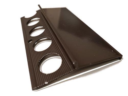 Profil aluminiowy balkonowy okapnikowy 85 mm 2,5 m brąz lakierowany na Arena.pl