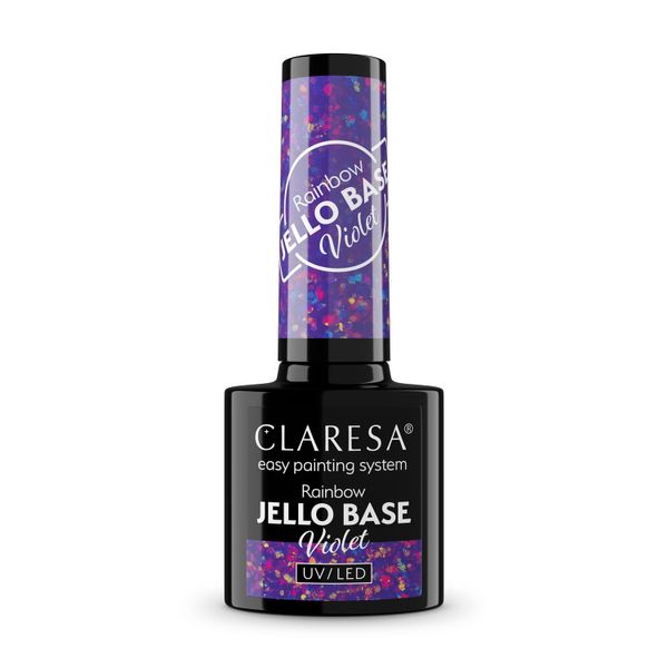 CLARESA Baza hybrydowa JELLO BASE - VIOLET - 5g zdjęcie 2