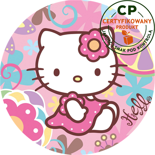 Opłatek na tort Hello Kitty zdjęcie 1