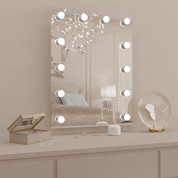 Lustro wizażowe, makijażowe, make up,do wizażu 60-80 wiszace zdjęcie 1