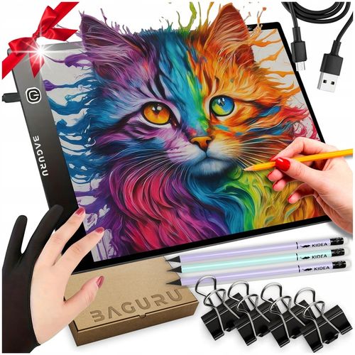 TABLET GRAFICZNY DESKA KREŚLARSKA DLA DZIECI XL RYSOWANIA MOCNY + GRATISY na Arena.pl