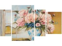 OBRAZ BUKIET KWIATÓW STOLE