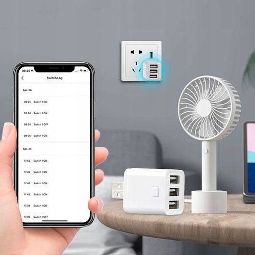 Inteligentny Mini Przełącznik adapter USB 1 port 5-12V WiFi TUYA Smart Life na Arena.pl