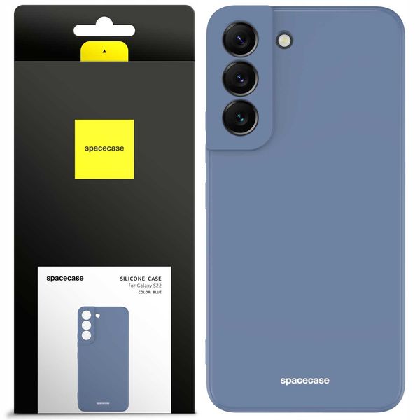 Spacecase Silicone Case Galaxy S22 Blue zdjęcie 1