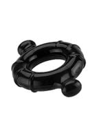 gummy ring - large - black