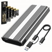 Obudowa na dysk SSD M.2 PCIe NVMe 2242 2260 2280 Adapter Kieszeń dysku 3.1