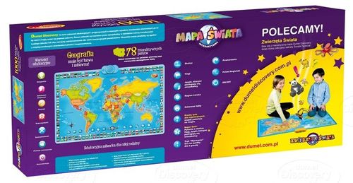 Interaktywna Mapa Świata Dumel Discovery PL ANG na Arena.pl