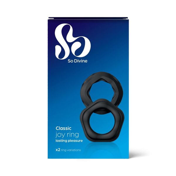 Classic Silicone Cock Rings - 2 Pack zdjęcie 5