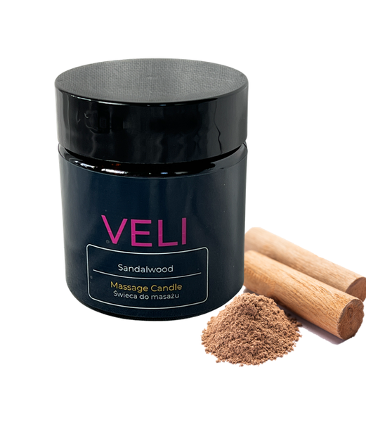 Świeca do masażu Sandalwood zdjęcie 1