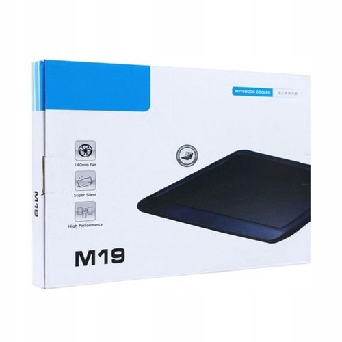 PODSTAWKA CHŁODZĄCA POD LAPTOPA LED CICHA USB WIATRAK 140mm DO 15,6" na Arena.pl