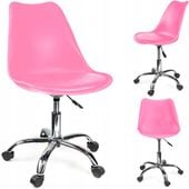 krzesło iger różowe