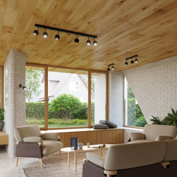 Plafon OCULARE 6L czarny zdjęcie 3