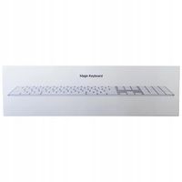 KLAWIATURA UKŁAD NIEMIECKI APPLE KEYBOARD WITH NUMERIC KEYPAD BIAŁA