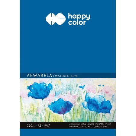 BLOK AKWARELOWY A3 250G 10K HAPPY COLOR na Arena.pl