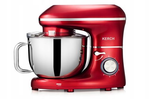 ROBOT KUCHENNY PLANETARNY MIKSER Z MISĄ KERCH MYCHEF 4000W RED 6,2L na Arena.pl