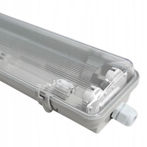 6x Oprawa hermetyczna 120cm Lampa LED natynkowa + 12x świetlówka LED na Arena.pl