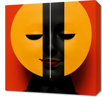 Obraz 50x50cm Dwie Twarze Rzeczywistości