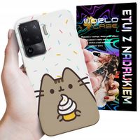 ETUI CASE DO OPPO F19 PRO - SŁODKI KOTEK KOT OBUDOWA PLECKI