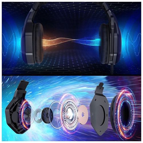 ONIKUMA K10 PRO SŁUCHAWKI GAMINGOWE Z MIKROFONEM DLA GRACZY DO GRANIA RGB na Arena.pl