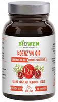 KOENZYM Q10 Ubichinon 100mg GRANAT + SERDECZNIK Suplement diety Biowen