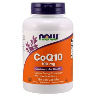 Now - COQ10 100mg - 180 kaps veggie