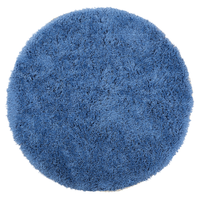 Dywan shaggy okrągły ø 140 cm niebieski CIDE