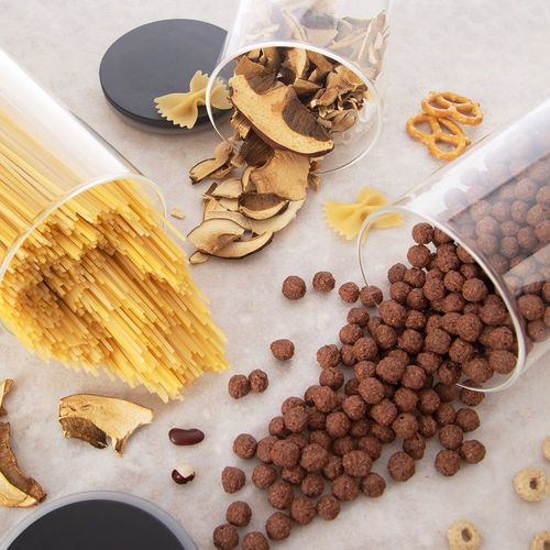 Pojemnik Kuchenny na Produkty Sypkie Żywność Szklany z Uszczelką 980 ml na Arena.pl