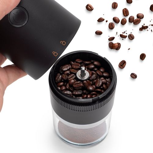 MŁYNEK ELEKTRYCZNY BEZPRZEWODOWY DO MIELENIA KAWY ŻARNOWY na USB na Arena.pl